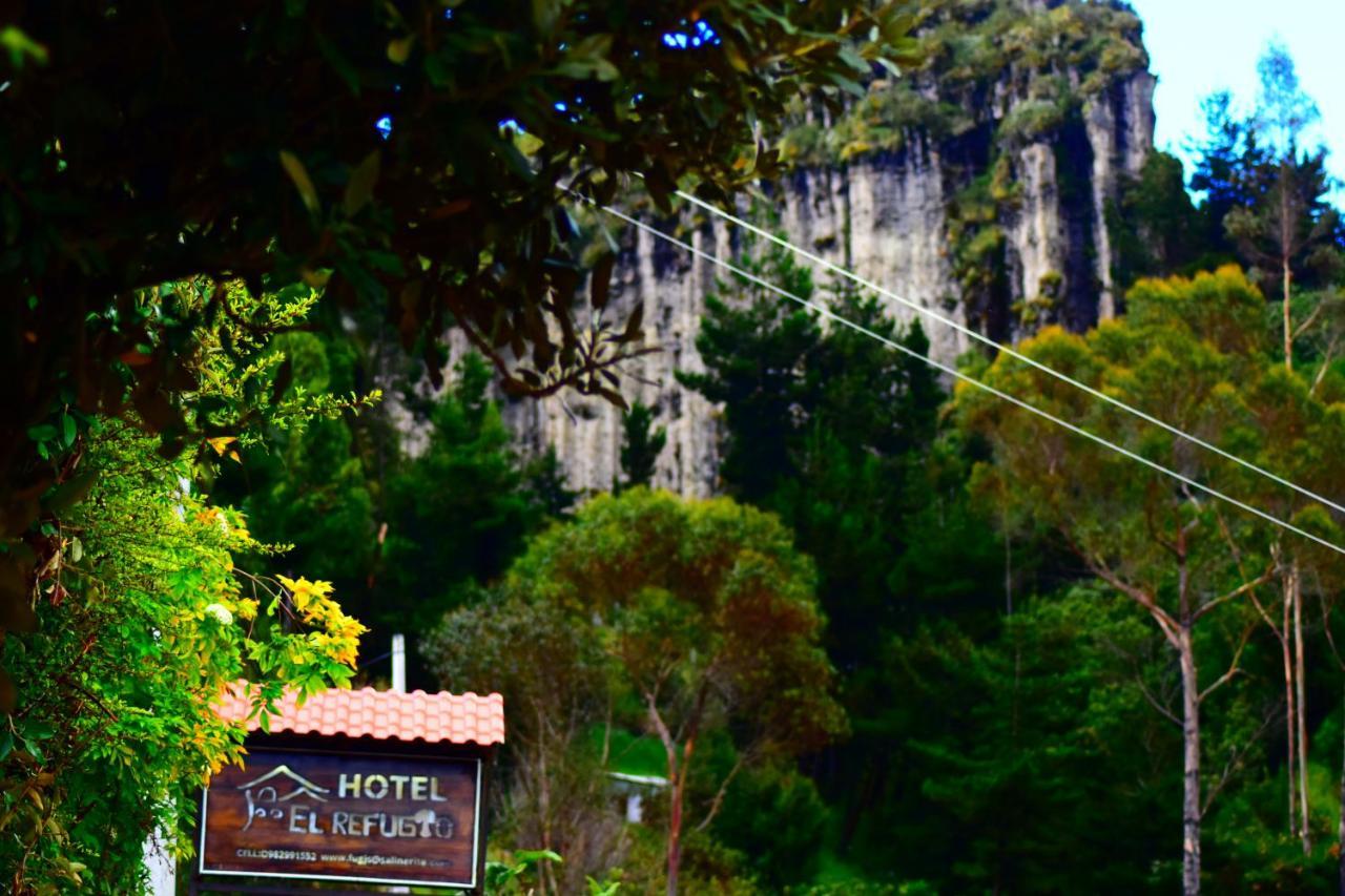 Hotel El Refugio Guaranda Dış mekan fotoğraf